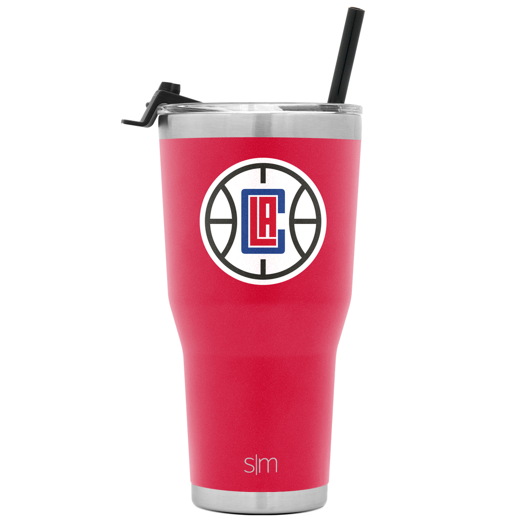 NBA Cruiser Tumbler with Flip Lid and Straw