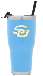Collegiate Cruiser Tumbler with Flip Lid and Straw