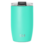Voyager Tumbler with Clear Flip Lid & Straw