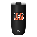 NFL Voyager Tumbler with Clear Flip Lid & Straw