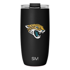 NFL Voyager Tumbler with Clear Flip Lid & Straw