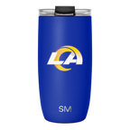 NFL Voyager Tumbler with Clear Flip Lid & Straw