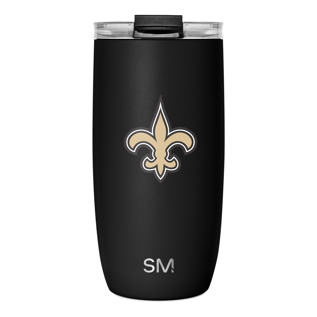 NFL Voyager Tumbler with Clear Flip Lid & Straw
