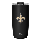 NFL Voyager Tumbler with Clear Flip Lid & Straw