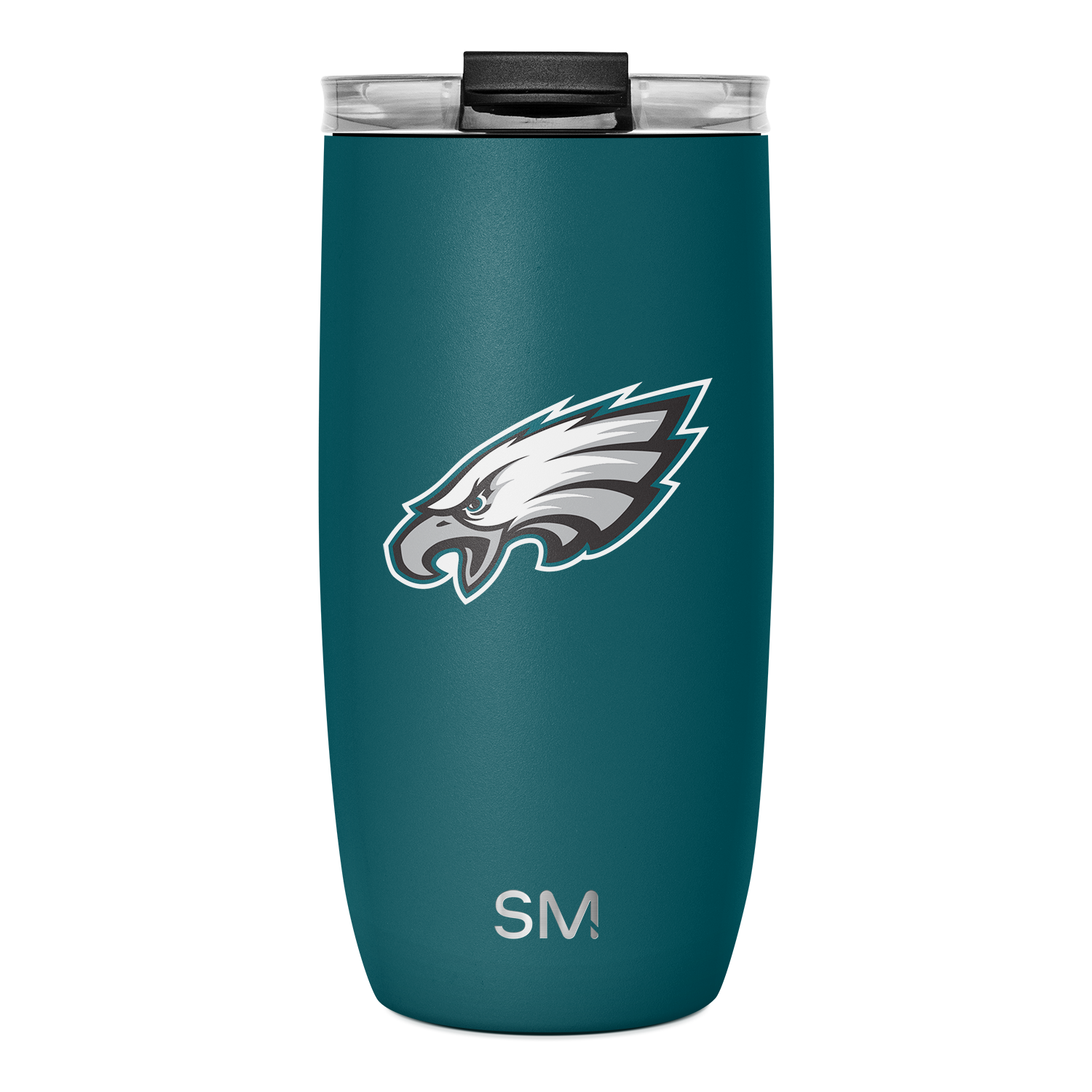 NFL Voyager Tumbler with Clear Flip Lid & Straw