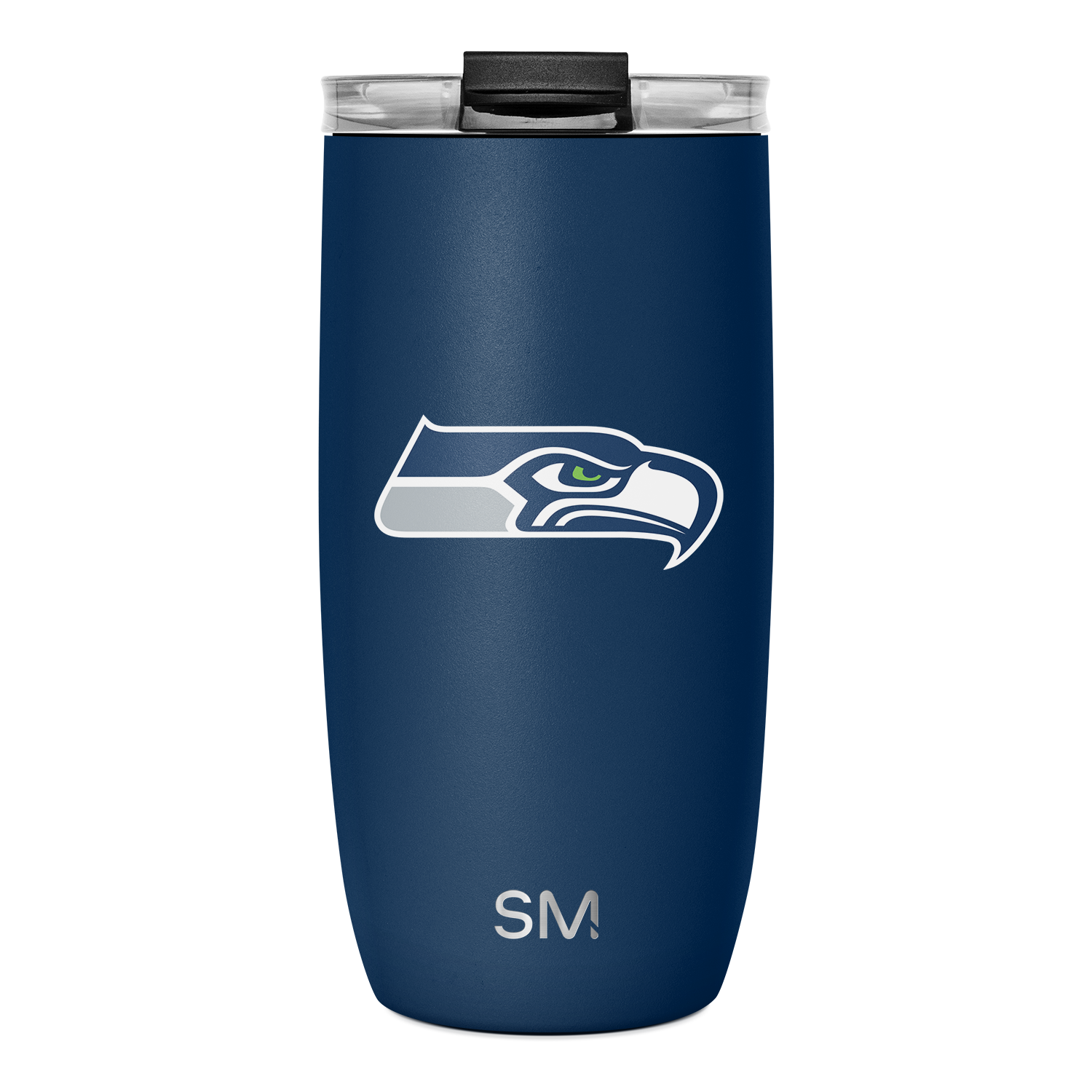 NFL Voyager Tumbler with Clear Flip Lid & Straw