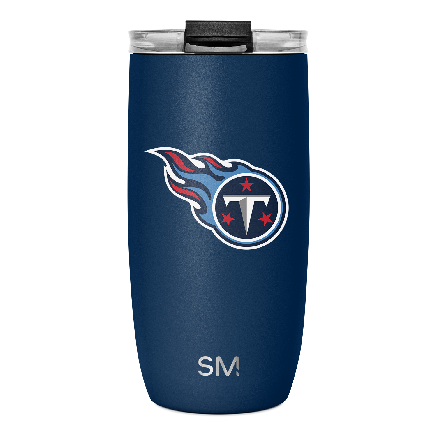 NFL Voyager Tumbler with Clear Flip Lid & Straw