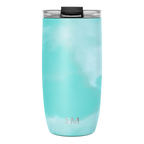 Voyager Tumbler with Clear Flip Lid & Straw