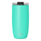 Voyager Tumbler with Clear Flip Lid & Straw