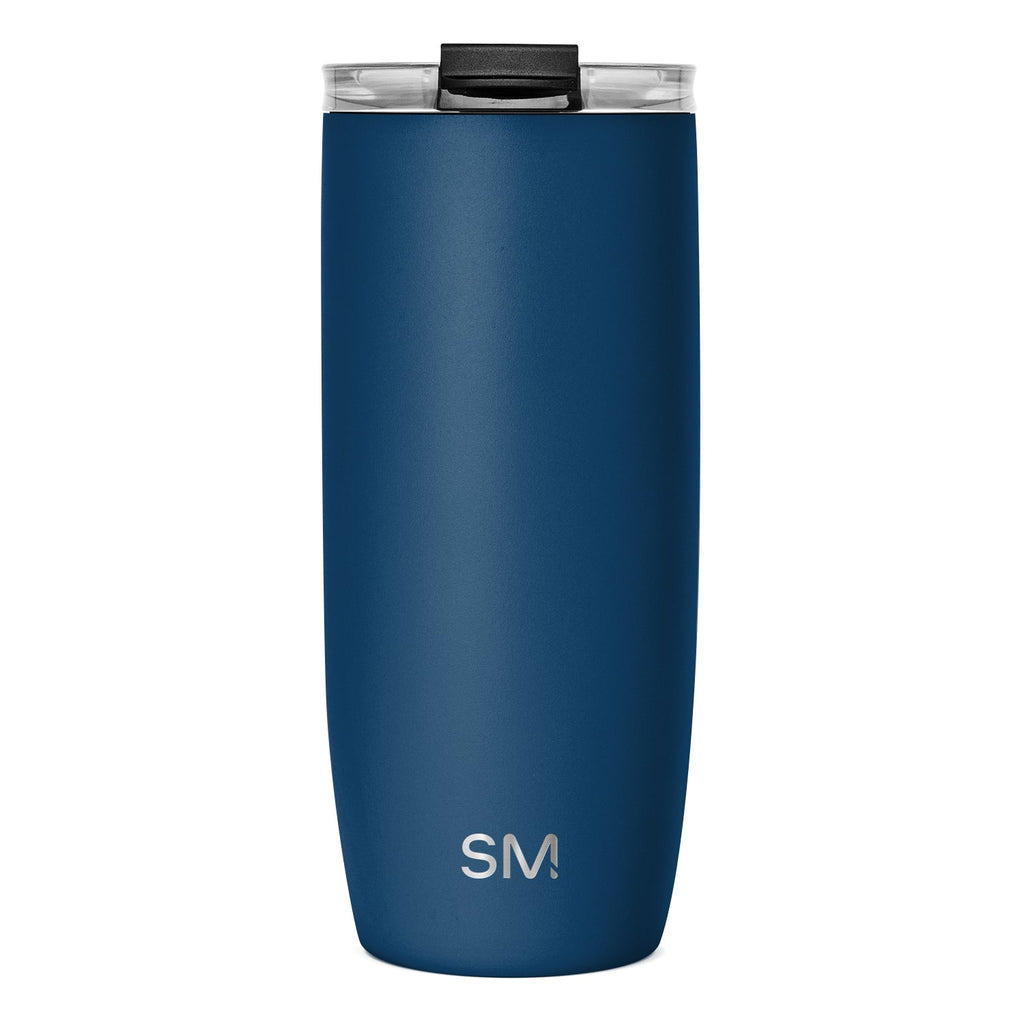 Voyager Tumbler with Clear Flip Lid & Straw