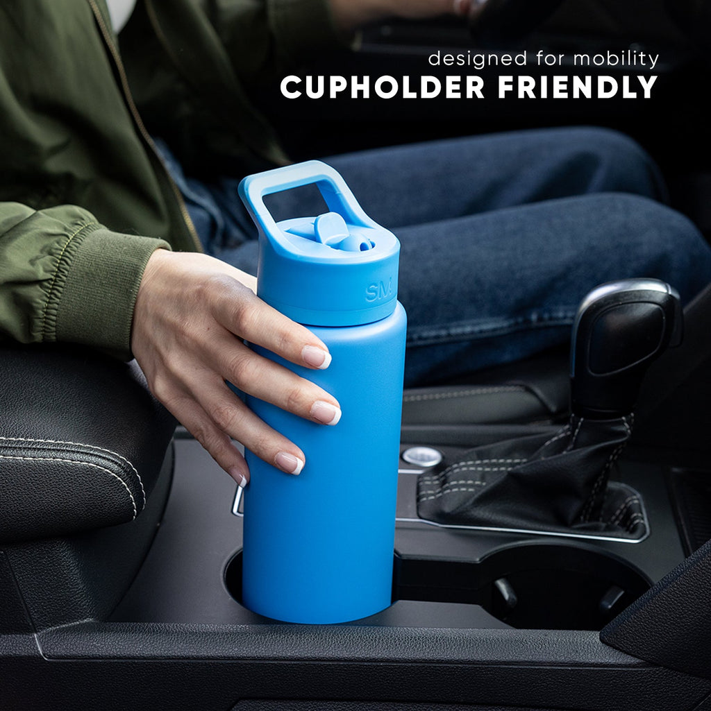 Summit Water Bottle with Straw Lid