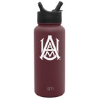 Collegiate Summit Water Bottle with Straw Lid