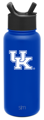 Collegiate Summit Water Bottle with Straw Lid
