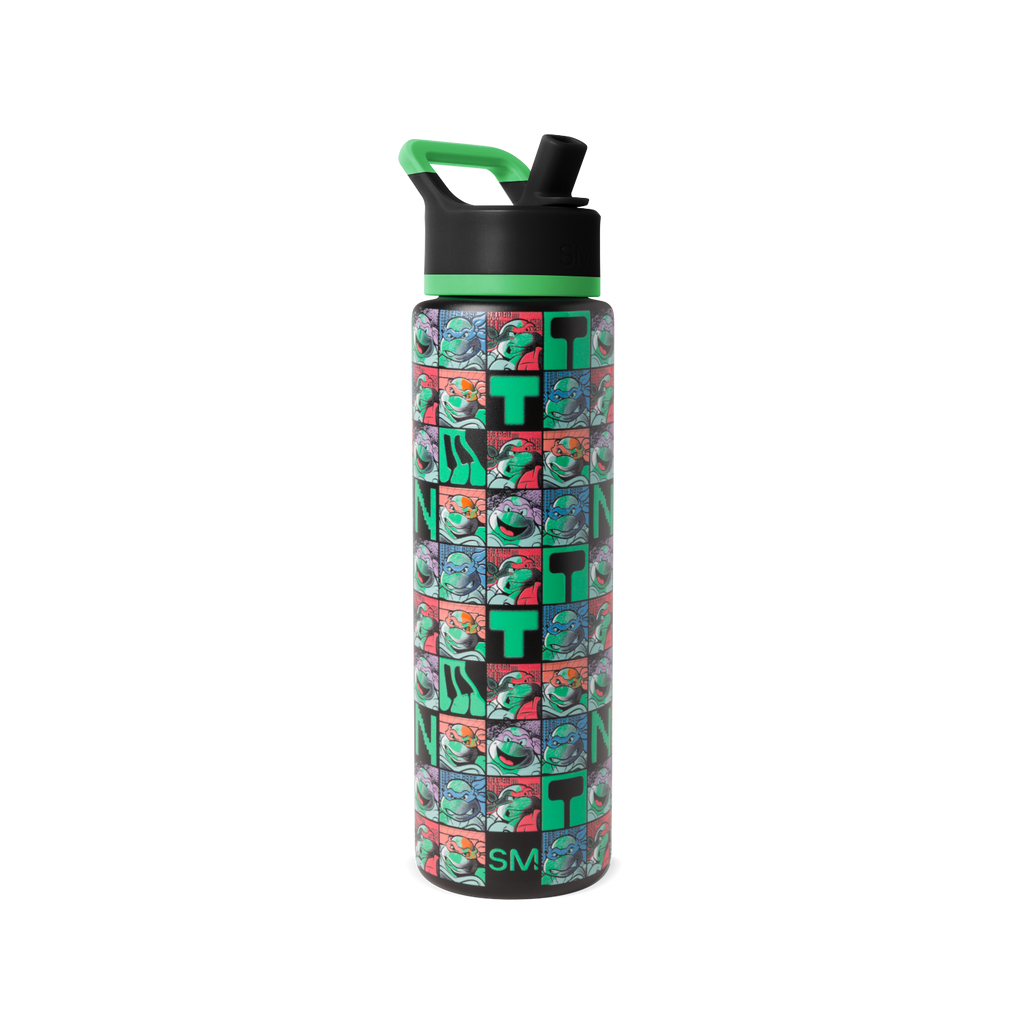 Summit Water Bottle with Straw Lid
