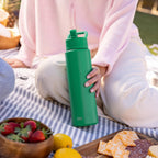 Summit Water Bottle with Straw Lid