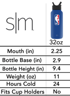 NBA Summit Water Bottle with Straw Lid - 32oz