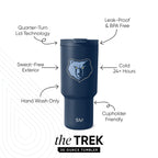 NBA Trek Tumbler with Flip Lid