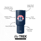 NBA Trek Tumbler with Flip Lid