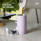 Voyager Tumbler with Clear Flip Lid & Straw